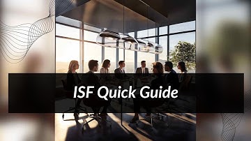 Master ISF: Quick Guide to Hassle-Free Importing