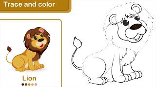 Çizgi Çalışması Ve Hayvan Boyama