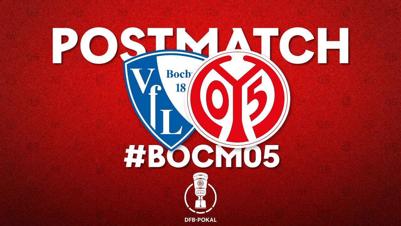 Die PK nach dem DFB-Pokal-Spiel in Bochum | #BOCM05 | #05ertv | Saison 2026/27