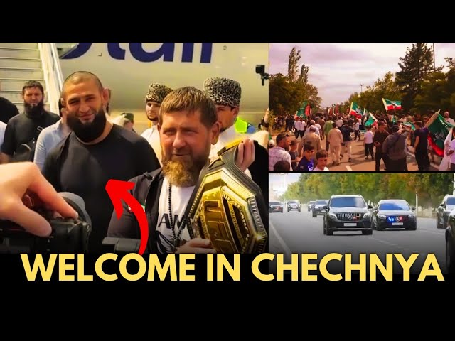 Khamzat Chimaev Receives Hero’s Welcome in Chechnya After UFC 319 Victory vs Dricus Du Plessis