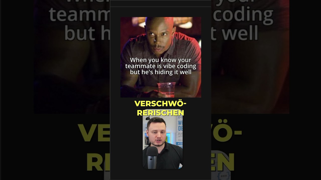 Wenn man den Kollege wieder des Vibecodings verdächtigt 