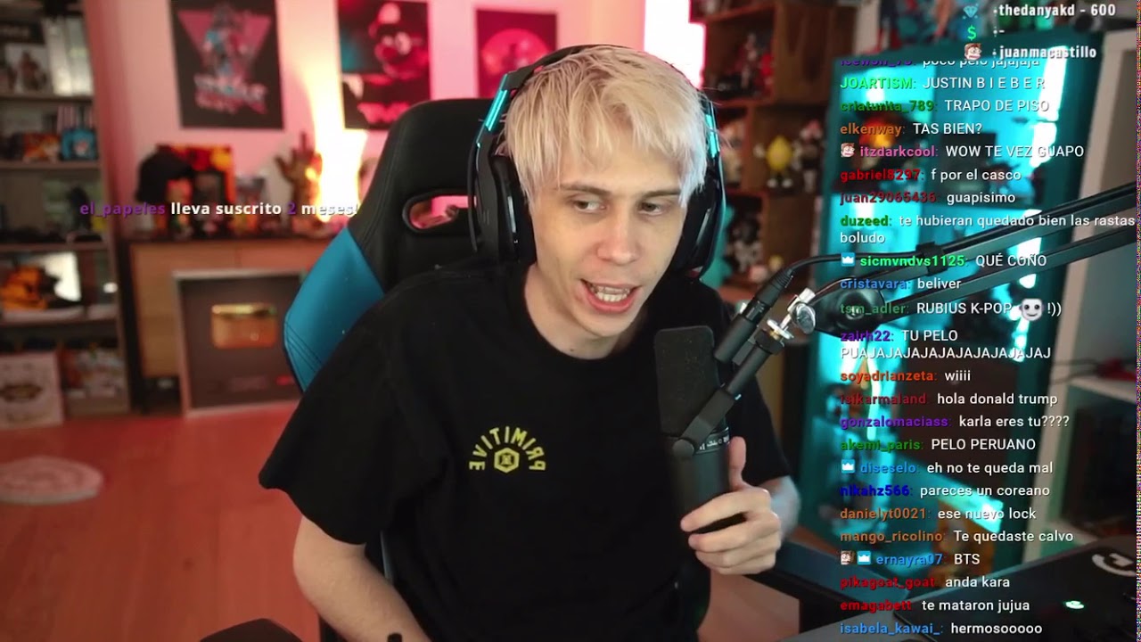 Nuevo corte de Cabello del Rubius - YouTube