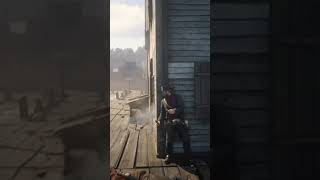 he came out of nowhere #rdr2 #funny #reddeadredemption reddead