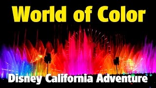 World of Color - Celebrate! | Disney California Adventure | 4K