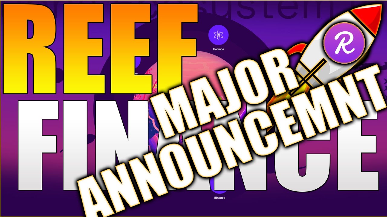 HUGE REEF ANNOUNCEMENT! - Reef Finance Price Prediction - REEF Price  Prediction - Crypto REEF Coin - YouTube