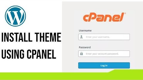 How to install theme using cPanel (step by step full guide)