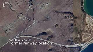 Former Two Rivers Ranch Runway Location