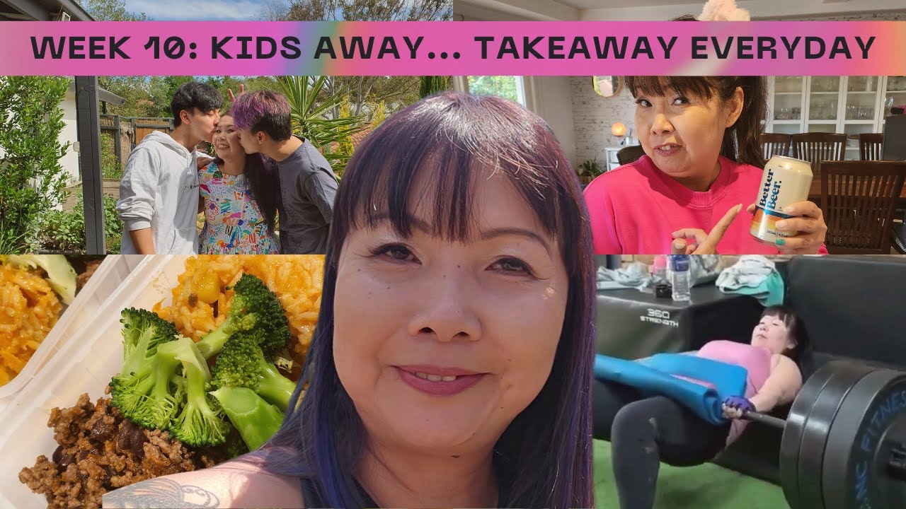 Kids not home = Eat whatever we want? Middle age weight loss vlog - week 10