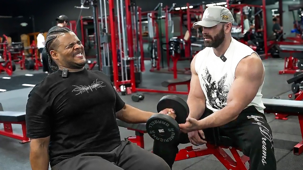 Fanum WORKS OUT With Bradley Martyn..😂