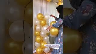 Cara membuat dekorasi balon