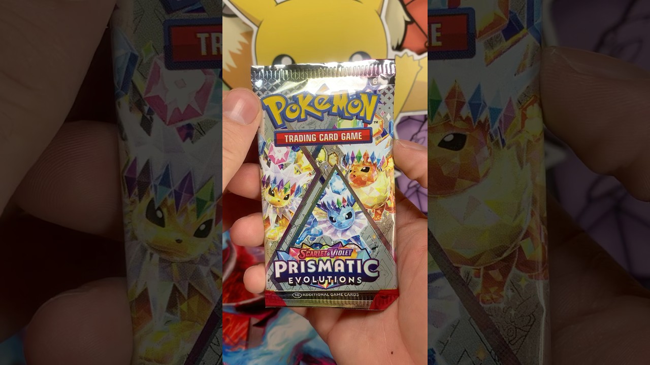 Daily Pack Pull #pokemonprismaticevolutions #pokemon #pokemonunite #pokemontcg #pokemongo