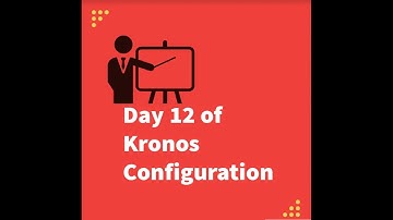 Day 12 of Kronos Configuration: Combination Rules | PCD | Works Rules
