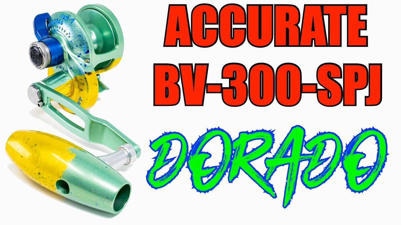 Accurate BV-300-SPJ Dorado Slow Pitch Lever Drag Reel