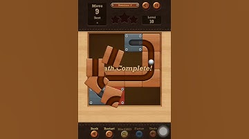 Roll the Ball slide puzzle Premium F Pack Level 10 Solution