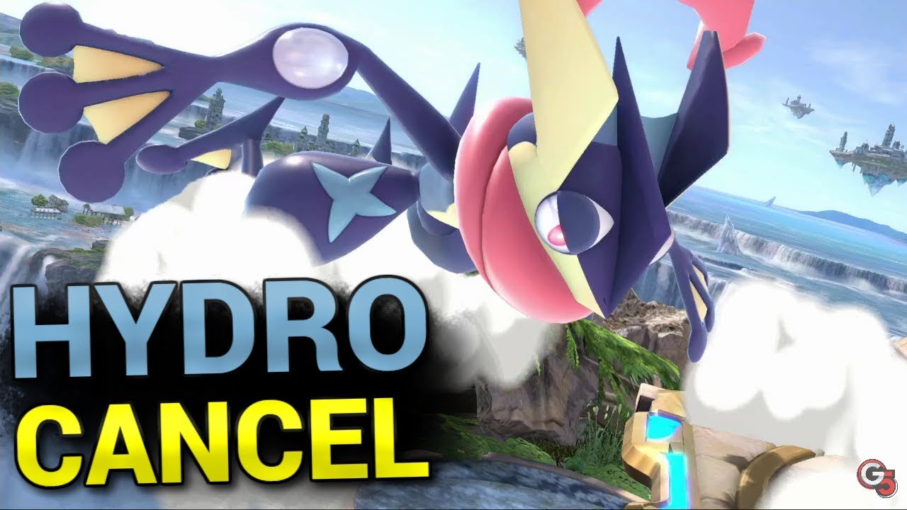 HYDRO CANCELING Greninja Tech in Smash Ultimate!