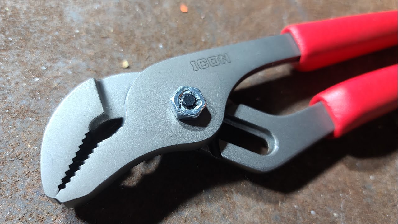 Harbor Freight Icon Adjustable Channel Lock Pliers Review 