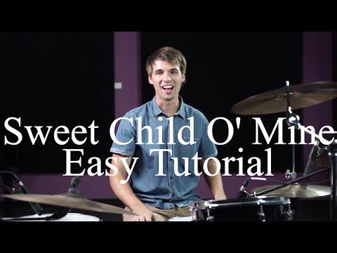 How To Play Sweet Child Of Mine By Guns N Roses - Drumming Made Simple Episode 11