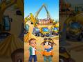 Mobile Crane, Excavator &amp; Friends Build a Playground #excavator #bulldozer #playground #bigvehicles