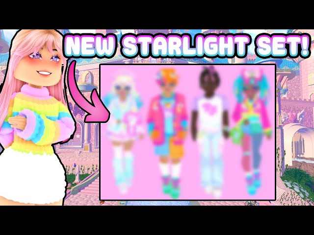 NEW STARLIGHT SET Is Finally Revealed And Coming Soon Royale High 