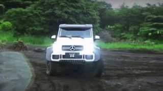 メルセデス・ベンツ G63AMG6×6 クルマ試乗動画