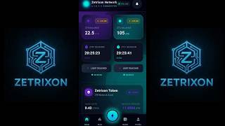 Zetrixon network - Zetrixon mobile mining app - Free Crypto mining on Smart phone