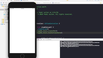 ٣  درس عمل Insert لقواعد البيانات sqlite swift في swift 4
