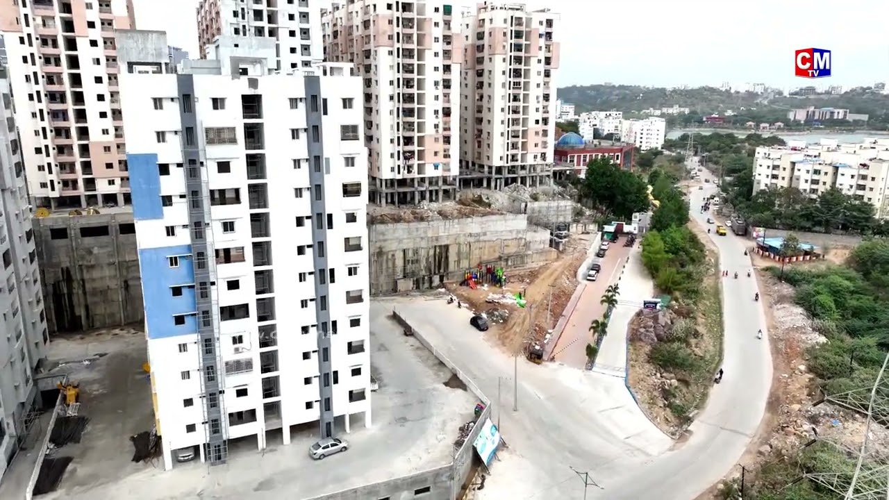 👌చిత్రపురి కాలనీ చూస్తే షాక్ అవ్వాల్సిందే..!! Chitrapuri Colony Drone View | CMTV