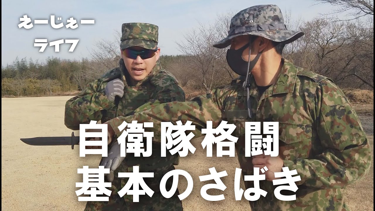 【自衛隊】初心者向け格闘のさばきや送り足など【護身術】