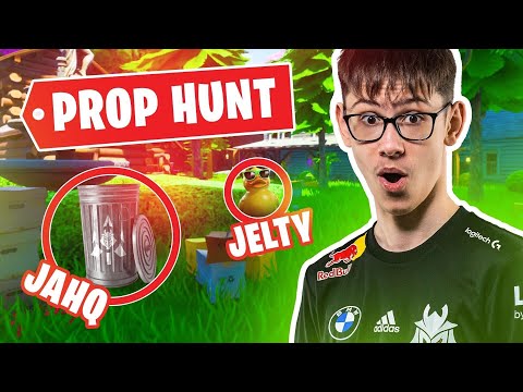 LeTsHe broke the game?! | Prop Hunt with G2 Fortnite