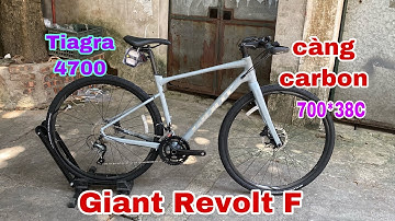 Đánh Giá Xe Giant Revolt -F Mẫu xe MTB Lai Touring Siêu HOT | Bánh 700*38C Phanh Đĩa Càng Carbon