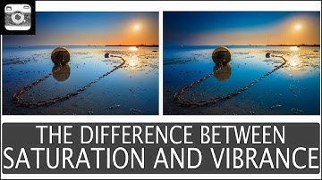 The Difference Between Saturation and Vibrance | Photoshop and Lightroom