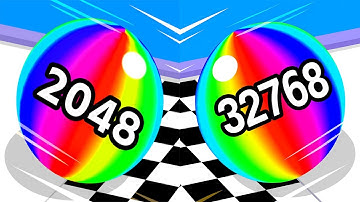 Ball Run 2048 NEW UPDATE Android iOS Gameplay Level 351-400