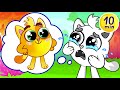 😻 Find My Color Song 🔴 🟡 | + More Best Kids Songs by Baby Zoo 😻🐨🐰🦁🐵