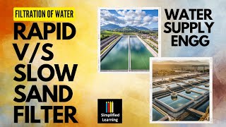 Rapid Sand Filter V/S Slow Sand Filter | All you need to know about these filters | Water Treatment