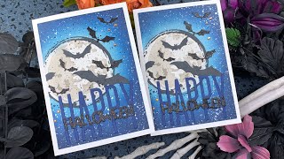 Spooky Sky Cards with AmyR