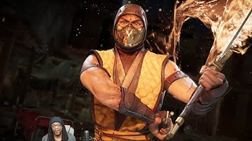 Scorpion turns on the lag switch! - MK11 Daryus P