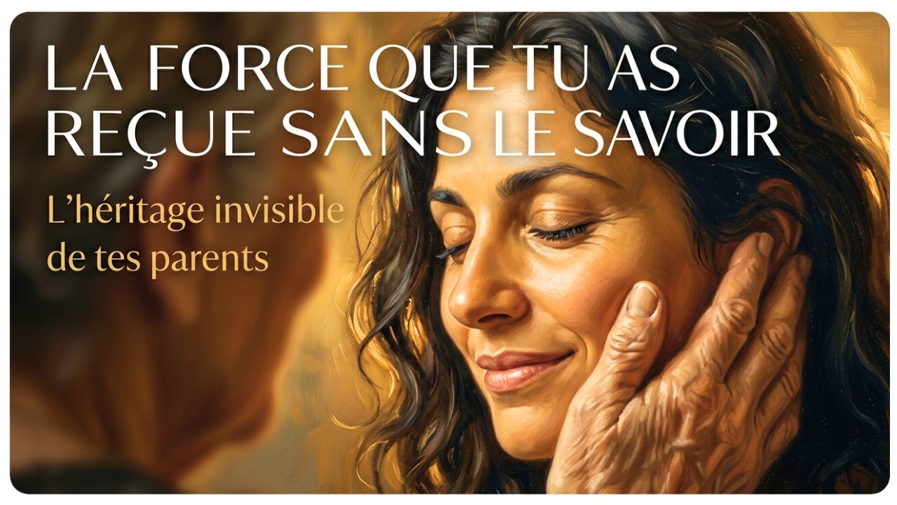 Papa et maman t'ont blessée. Ils t'ont aussi sauvée.