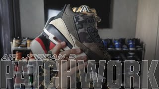 DON'T BUY THE AIR JORDAN 3s SP PATCHWORK WITHOUT WATCHING THIS!!! (IN-DEPTH REVIEW + ON-FEET)
