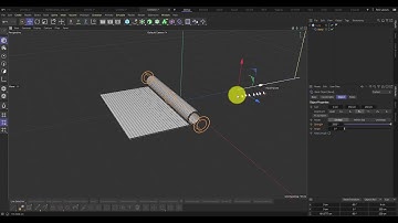 Cinema 4D Tutorial - Unroll Carpet using Bend deformer