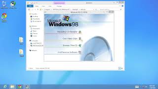 The Daily Install Series - Windows 98 FE on Windows 8