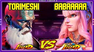 SF6 Torimeshi (Dhalsim) VS Babaaaaa (Manon)💥Messatsu!💥スト6💥Street fighter 6