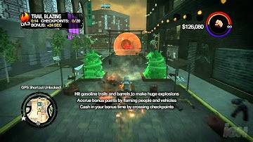 Saints Row 2 Xbox 360 Gameplay - Trailblazing