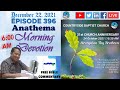Morning Devotion 396 Special Topic Anathema Word Of God CBC Ministries Online PH Morning Devotion 396 Special Topic Anathema Word Of God CBC Ministries Online PH