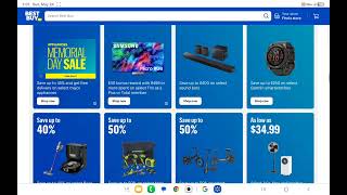BEST BUY MEMORIAL DAY SALE 