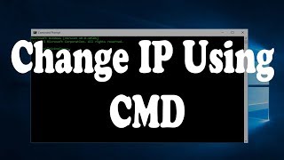 In this video i will show you guys how to change or assign ip address
using cmd windows 10 computer. commands : netsh interface ipv4 config
int...