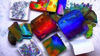 ✨NEW✨🌈 ReCreation pt 05 | 🤩 𝙸𝚗𝚝𝚎𝚛𝚐𝚊𝚕𝚊𝚌𝚝𝚒𝚌  Desires ☄️Dyed Gym Chalk | ASMR #gymchalkasmr #asmrart