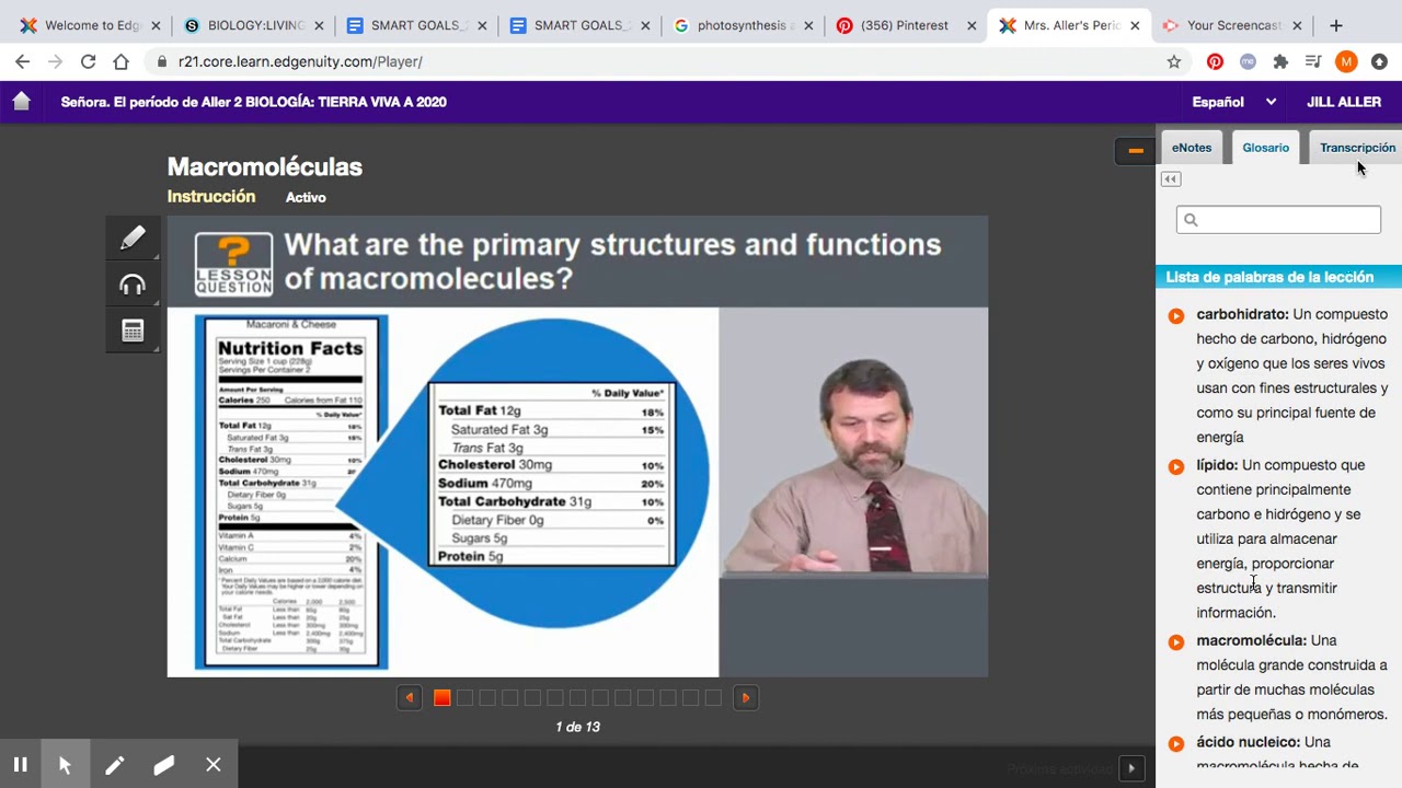 How to transcribe Edgenuity instruction videos in Spanish and other ...