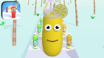 Juice Run All Levels Walkthrough Android IOS, New Running Games Gameplay Max Level