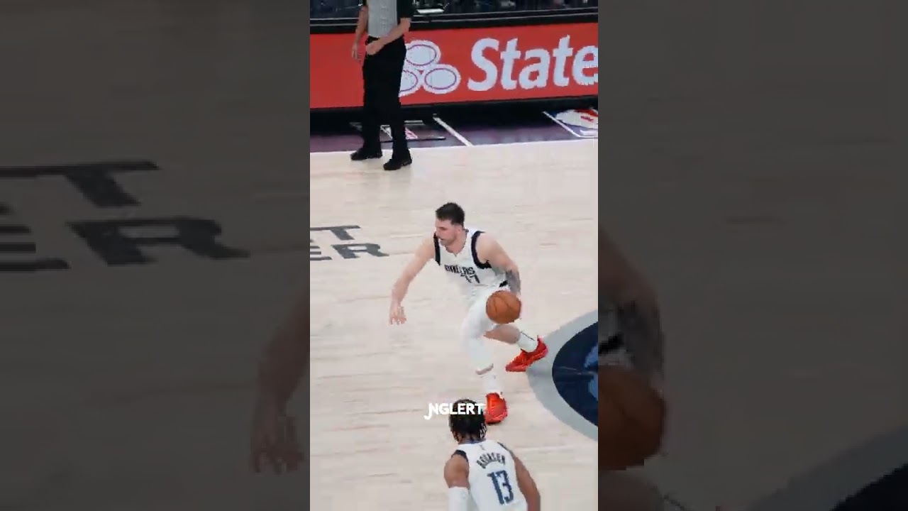 Luka has a slow step back 🤯 