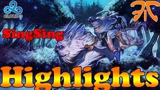 Dota 2 - C9 Vs Fnatic D2L Game 2 - Highlights
